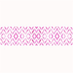 Chevrons Abstrait Rose Large Bar Mats by kcreatif