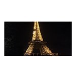 Tour Eiffel Paris Nuit Satin Wrap Front