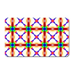 Rainbow Pattern Magnet (rectangular)