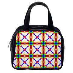Rainbow Pattern Classic Handbag (one Side)