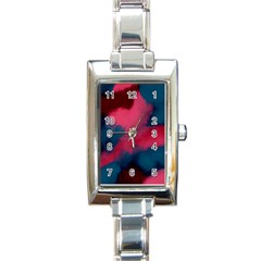 Dégradé Rose/bleu Rectangle Italian Charm Watch by kcreatif