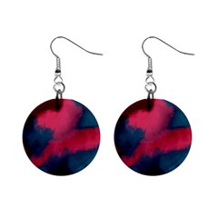 Dégradé Rose/bleu Mini Button Earrings by kcreatif