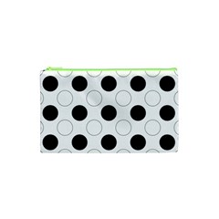 Background Dot Pattern Cosmetic Bag (xs)