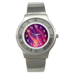 Abstrait Lumière Stainless Steel Watch