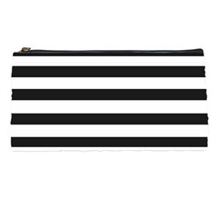 Bandes Noir/bleu Marine Pencil Cases by kcreatif