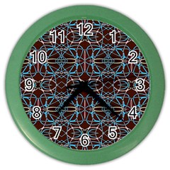 Ab 109 Color Wall Clock by ArtworkByPatrick