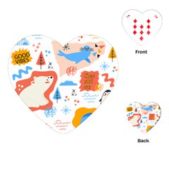 1 (1) Playing Cards Single Design (Heart)