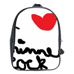 I HEART Chimney Rock School Bag (Large) Front