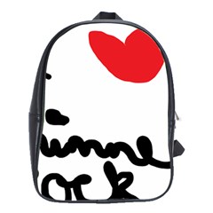 I Heart Chimney Rock School Bag (xl) by Majesticmountain