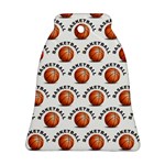 Orange Basketballs Bell Ornament (Two Sides) Front