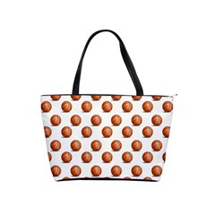 Orange Basketballs Classic Shoulder Handbag by mccallacoulturesports