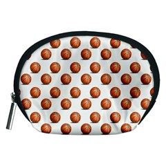 Orange Basketballs Accessory Pouch (medium) by mccallacoulturesports