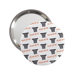 Slam Dunk Baskelball Baskets 2 25  Handbag Mirrors by mccallacoulturesports