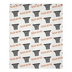 Slam Dunk Baskelball Baskets Shower Curtain 60  X 72  (medium)  by mccallacoulturesports