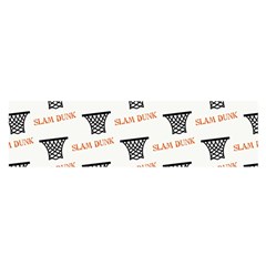 Slam Dunk Baskelball Baskets Satin Scarf (oblong) by mccallacoulturesports