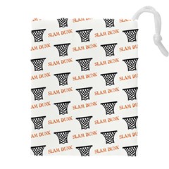 Slam Dunk Baskelball Baskets Drawstring Pouch (4xl) by mccallacoulturesports