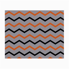 Basketball Thin Chevron Small Glasses Cloth (2 Sides) by mccallacoulturesports