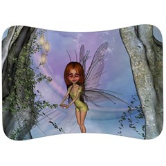 Cute Ittle Fairy With Ladybug Velour Seat Head Rest Cushion