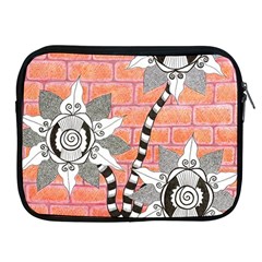 Brick Wall Flower Pot Apple Ipad 2/3/4 Zipper Cases by okhismakingart