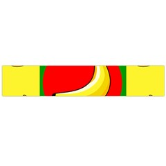 Banana Republic Flags Yellow Red Large Flano Scarf 