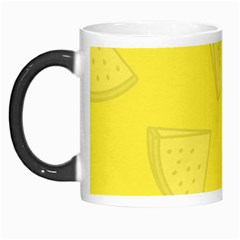 Yellow Pineapple Background Morph Mugs