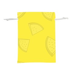 Yellow Pineapple Background Lightweight Drawstring Pouch (s)
