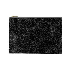 Elegant Black And White Design Cosmetic Bag (large) by yoursparklingshop