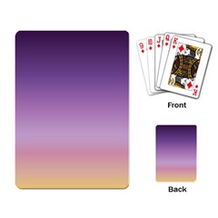 Sunset Evening Shades Playing Cards Single Design (rectangle) by designsbymallika