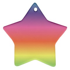 Rainbow Shades Ornament (star) by designsbymallika