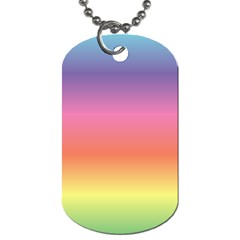 Rainbow Shades Dog Tag (one Side) by designsbymallika