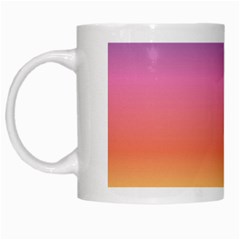 Rainbow Shades White Mugs by designsbymallika