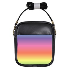 Rainbow Shades Girls Sling Bag by designsbymallika