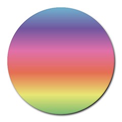 Rainbow Shades Round Mousepads