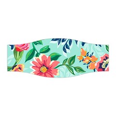 Multi Colour Floral Print Stretchable Headband by designsbymallika