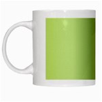 GREEN ORANGE SHADES White Mugs Left