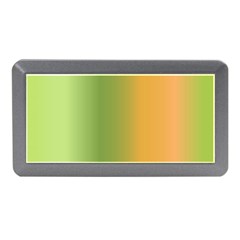 Green Orange Shades Memory Card Reader (mini) by designsbymallika