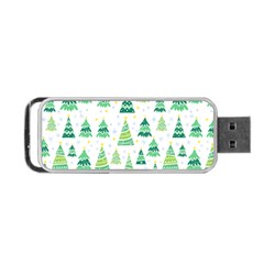 Christmas Tree Pattern Portable Usb Flash (one Side) by designsbymallika
