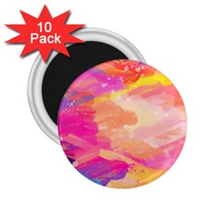 Colourful Shades 2 25  Magnets (10 Pack)  by designsbymallika