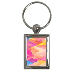 Colourful Shades Key Chain (rectangle) by designsbymallika