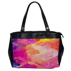 Colourful Shades Oversize Office Handbag by designsbymallika