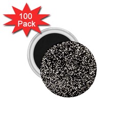 Black And White Confetti Pattern 1 75  Magnets (100 Pack)  by yoursparklingshop