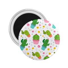 Cactus Pattern 2 25  Magnets