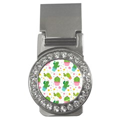 cactus pattern Money Clips (CZ) 