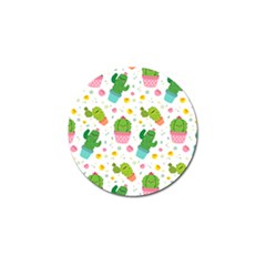 Cactus Pattern Golf Ball Marker (10 Pack) by designsbymallika