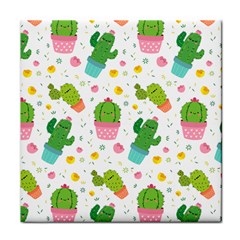 cactus pattern Face Towel