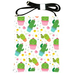 cactus pattern Shoulder Sling Bag