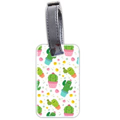 cactus pattern Luggage Tag (two sides)