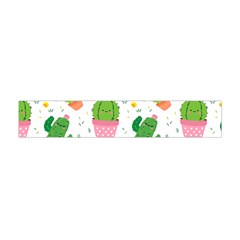 cactus pattern Flano Scarf (Mini)