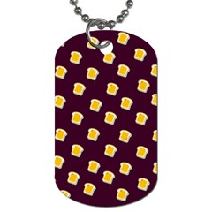 I Love Bread Dog Tag (one Side) by designsbymallika