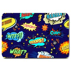 Bada Boom Pattern Large Doormat  by designsbymallika